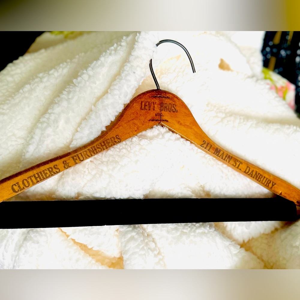 Danbury CT History Advertising Wooden Hanger